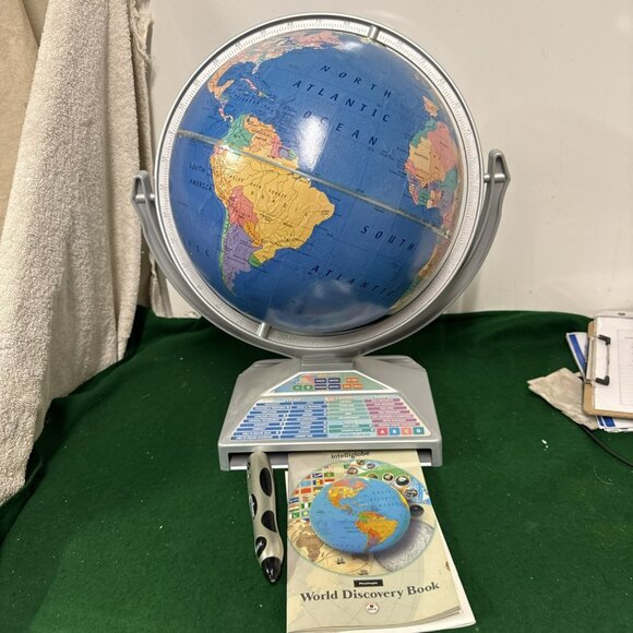Intelliglobe Replogle World Discovery Series 12" Interactive Globe Educational - Picture 2 of 9